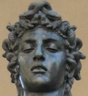 Medusa's head from Cellini's Perseus
