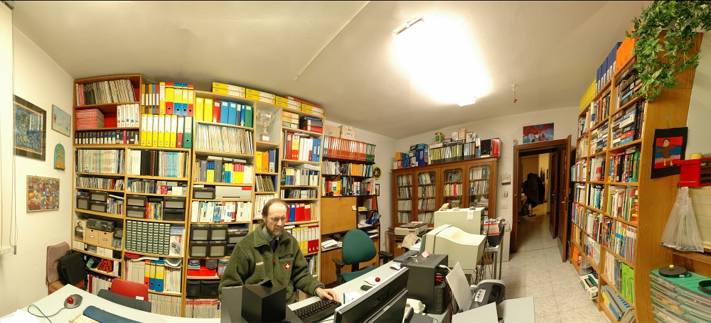 A panoramic view of my study